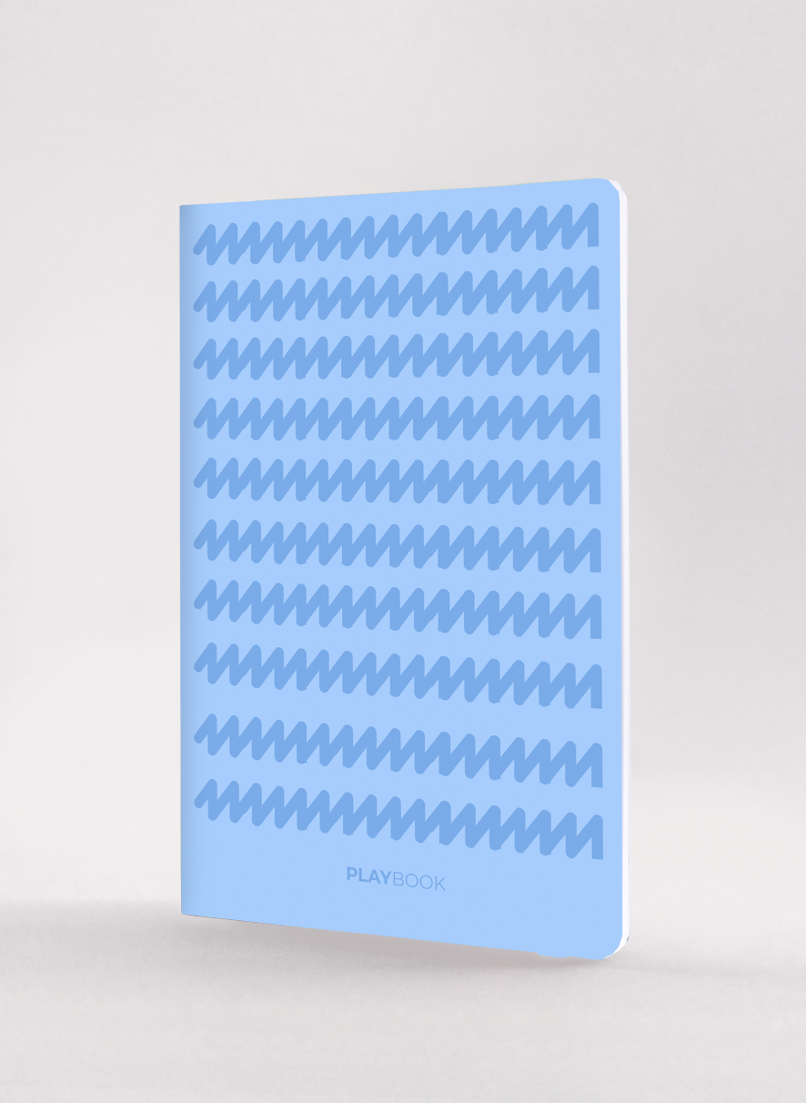Playbook Heft Light Blue