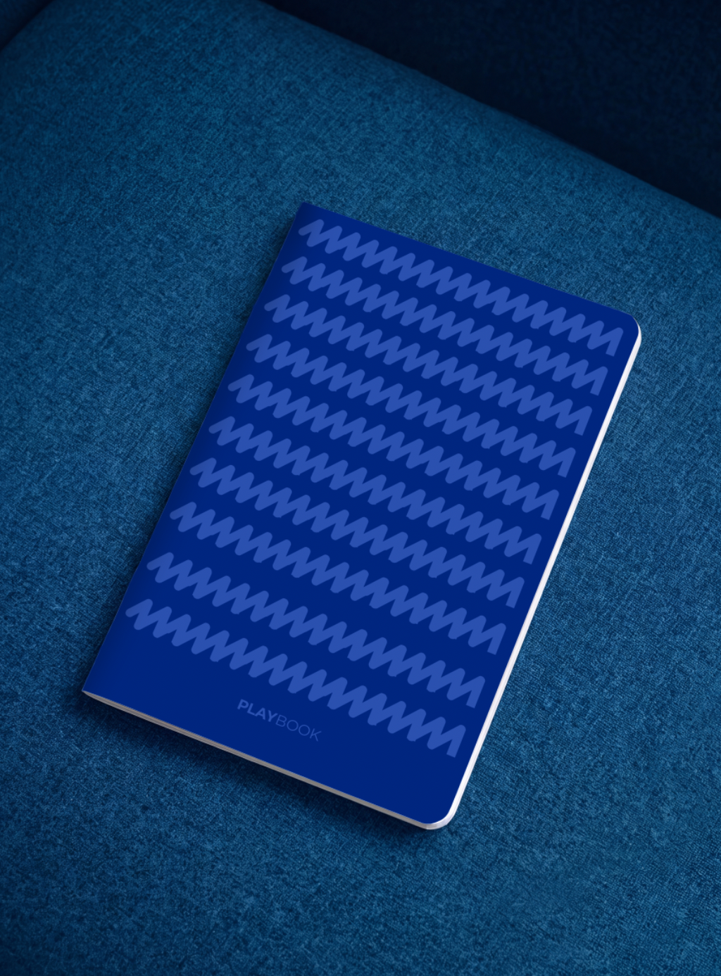 Playbook Heft blau