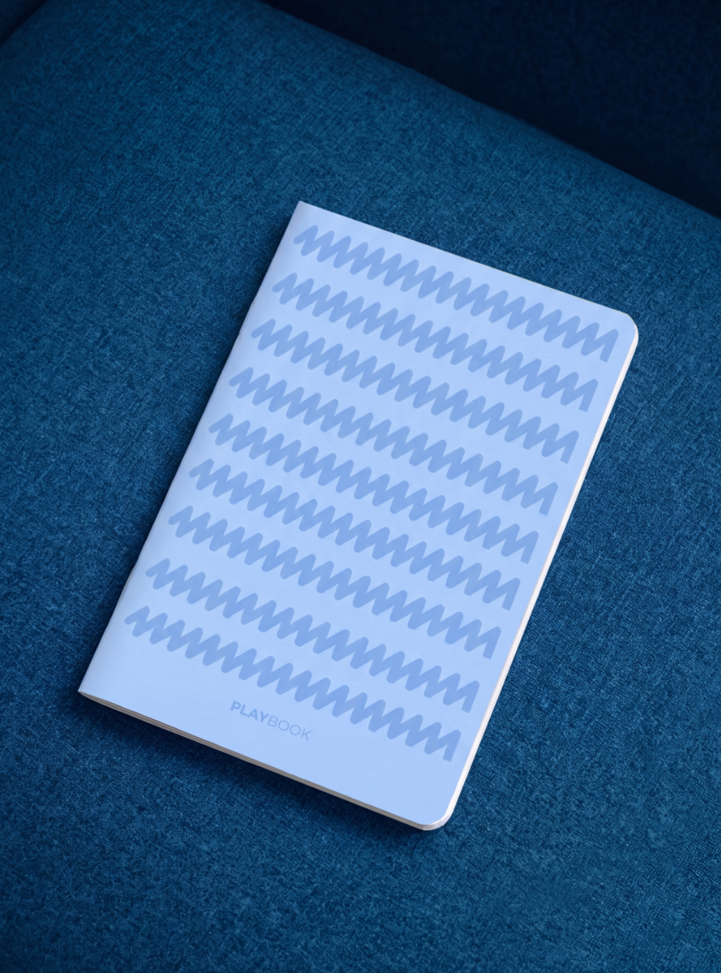 Playbook Heft Light Blue